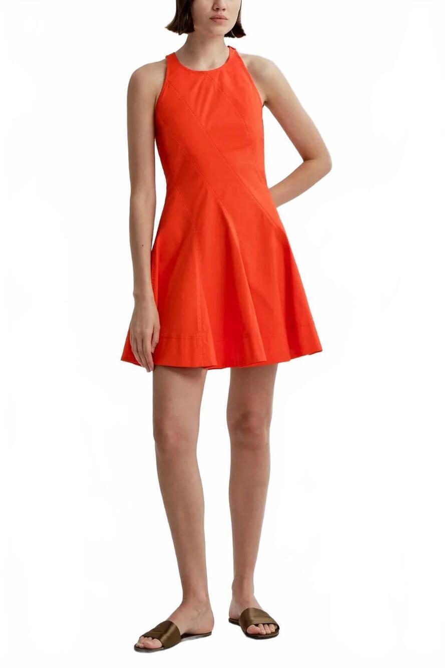 NEW A.L.C. grace dress in poppy red